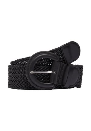Braided belt - schwarz