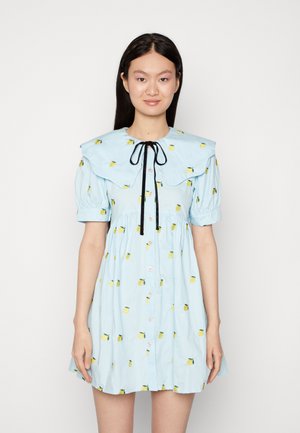 LEMON LAUREL MINI DRESS - Shirt dress - blue