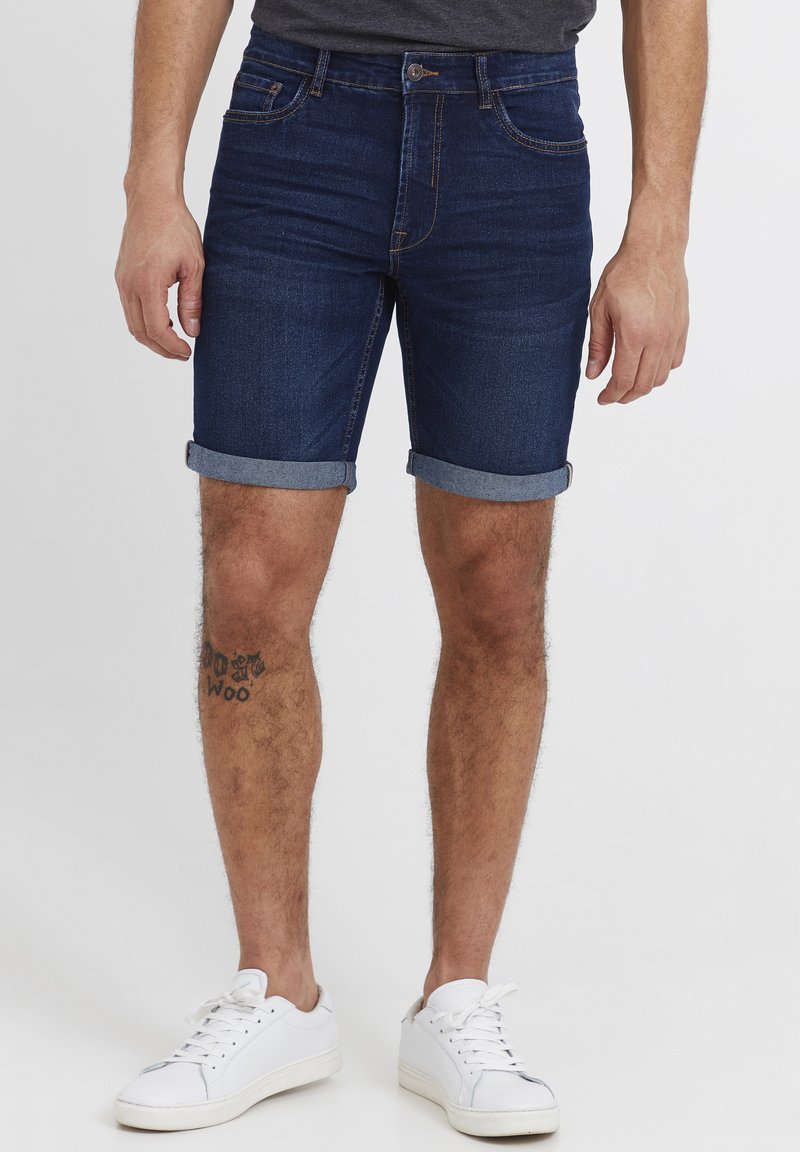 Solid SDMOYAT - Kratke hlače od trapera - dark blue denim