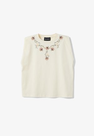 Les Copains, T-shirt imprimé - cream white