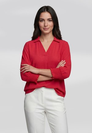 usha, Blouse - fiery red