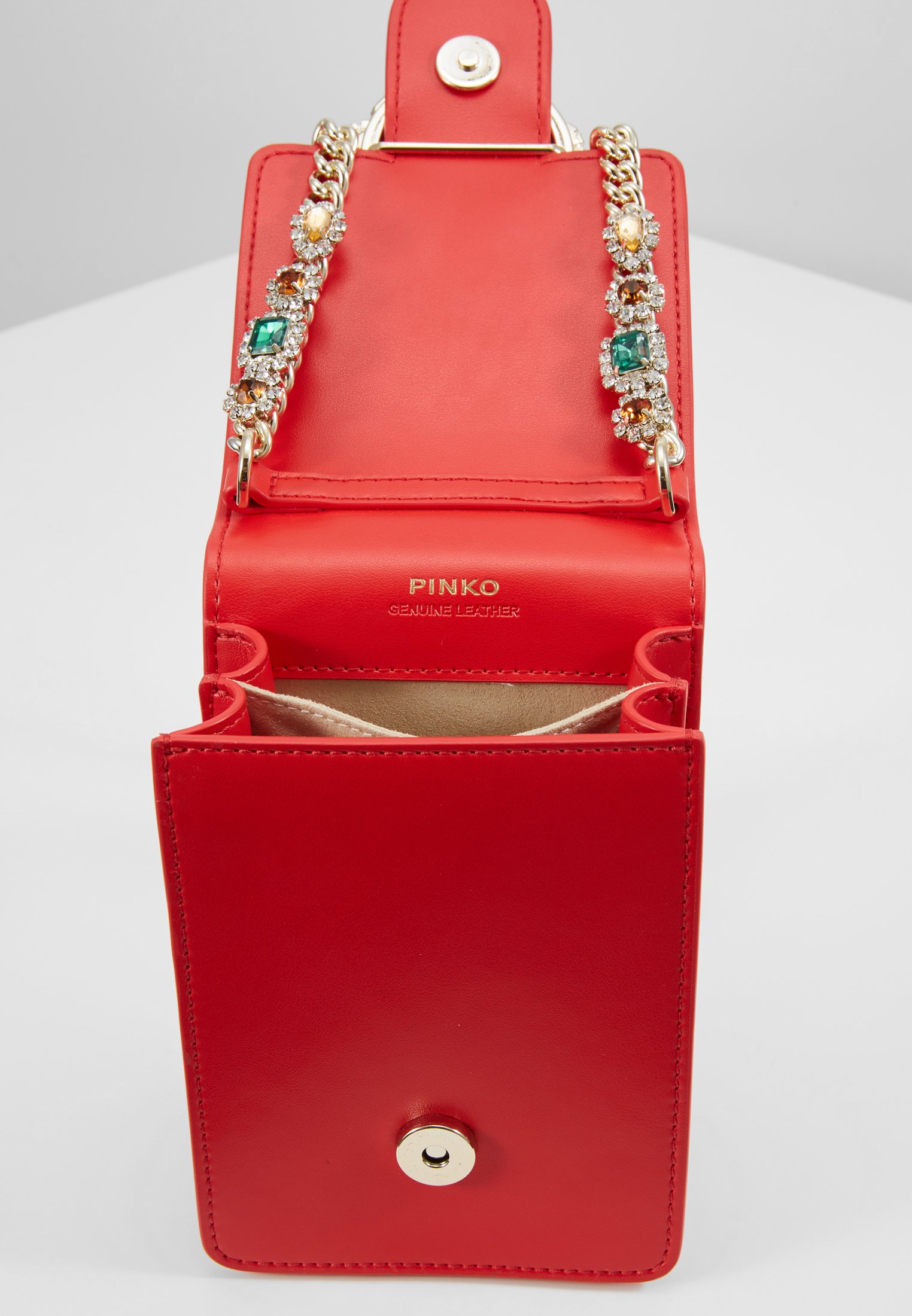 Pinko LOVE SMART JEWELS Skulderveske red Zalando.no Pinko LOVE SMART JEWELS Skulderveske red Zalando.no