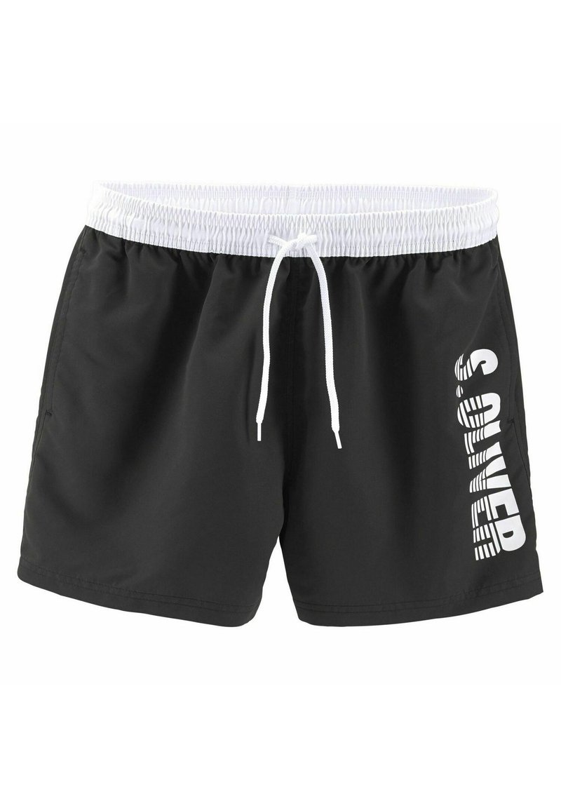 S.Oliver Pantaloncini Sportivi Uomo – Bermuda In Morbido Mix Di Cotone Con Tasca Posteriore