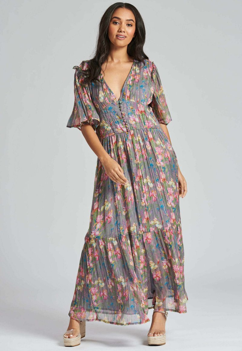 South Beach METALLIC - Robe longue - grey/gris - ZALANDO.FR