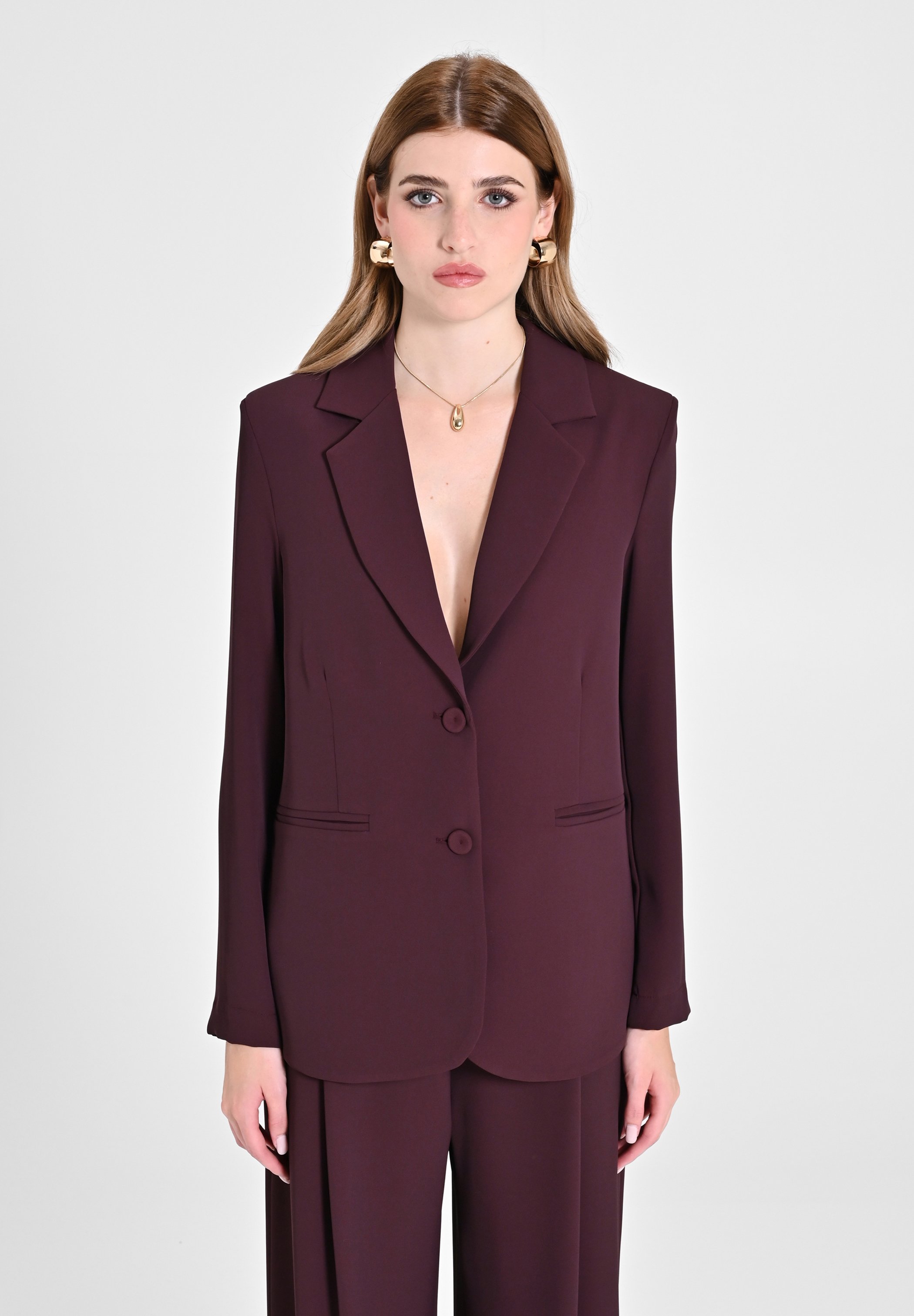 Haut Femme Rinascimento Réf 023X990, Taille S, Bleu, Polyester, Neuf Avec étiquettes