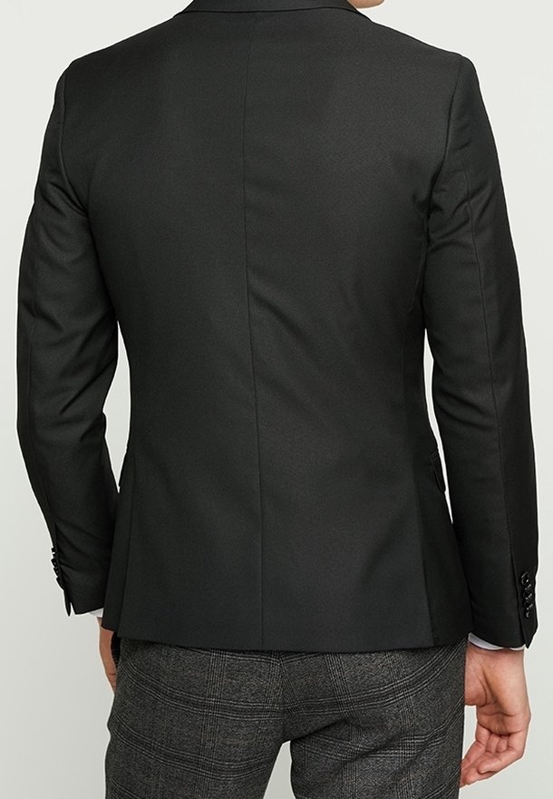 Veste Blazer Celio Noire Pour Homme - Taille 46 - Neuf Avec étiquettes - Coupe Regular, Polyester