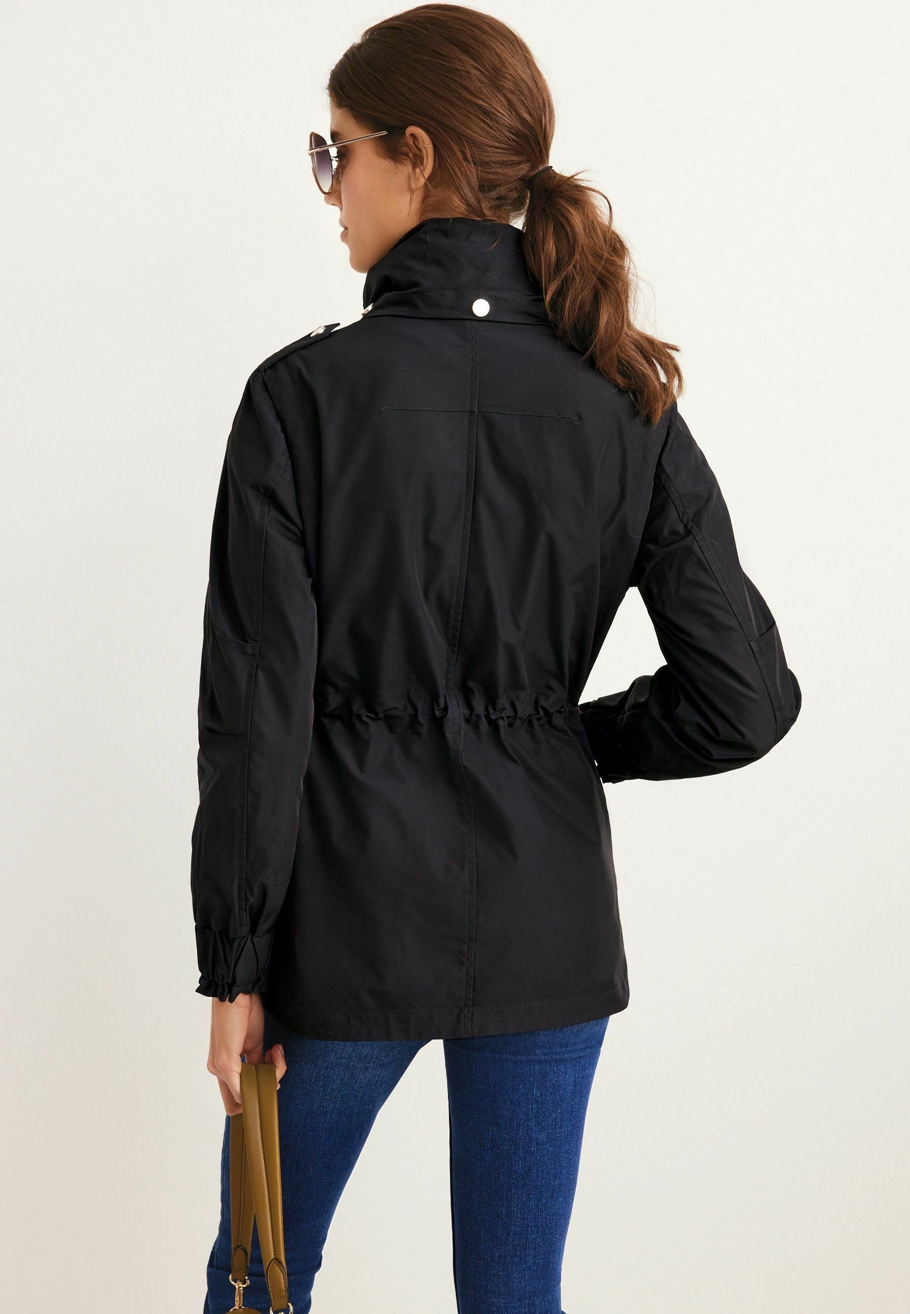 GLAM SHOWER - Waterproof jacket - black 