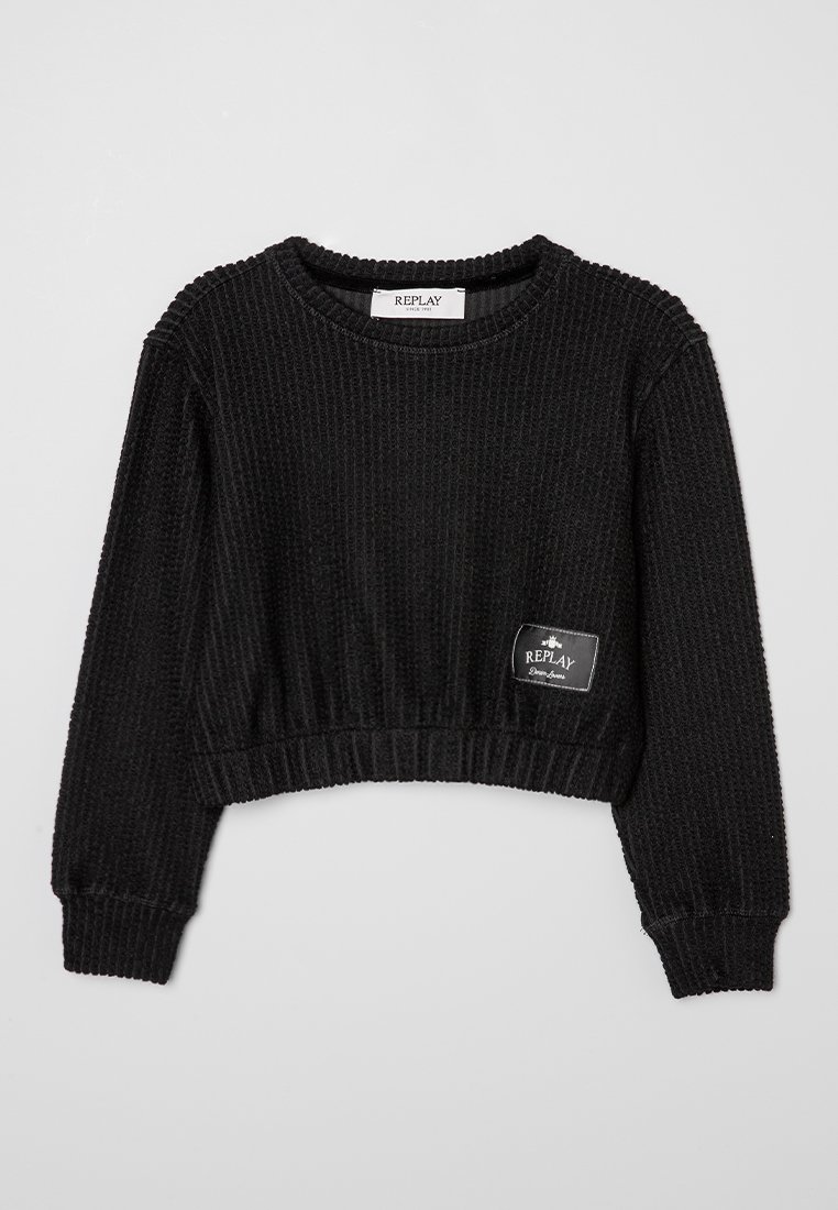 Replay Sweater zwart