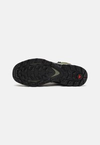 Salomon QUEST ELEMENT GORE TEX - Hiking shoes - black/deep lichen green/olive night