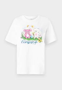 BESTIES TEE - T-shirts med print - white