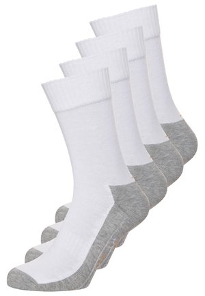 4 PACK - Spordisokid - white