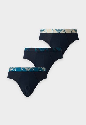 Emporio Armani, 3 PACK - Slip - blu
