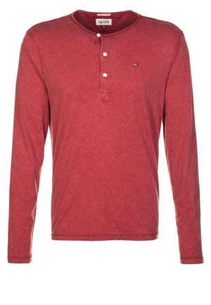 Langærmet T-shirt - red
