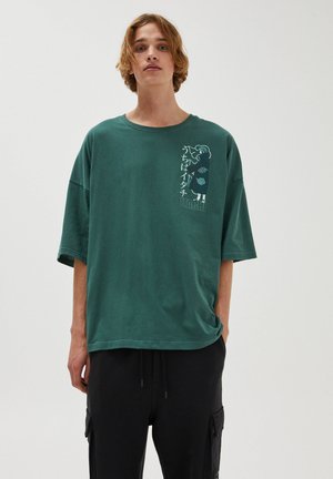 NARUTO ITACHI - T-shirt con stampa - green