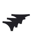 SCHIESSER 3ER PACK INVISIBLE  - String - schwarz