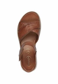 Tamaris COMFORT - Sandales à plateforme - nut
