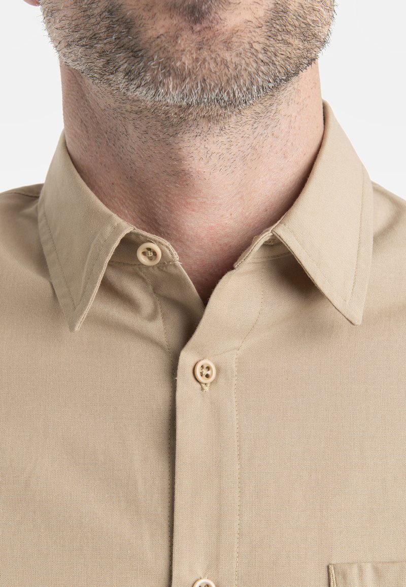 Icebreaker MERINO GRANARY POCKET - Hemd - MEDIUM BEIGE/beige 