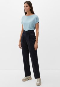 s.Oliver RELAXED À JAMBES - Broek - navy