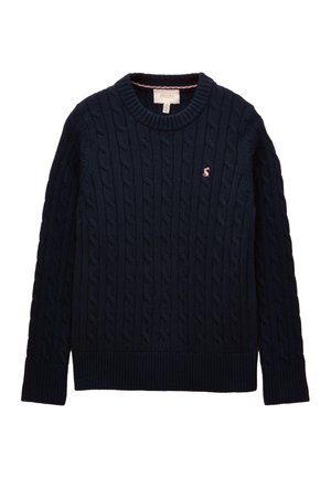Tom Joule, REGULAR FIT - CLASSIC CABLE   - Svetrík - navy
