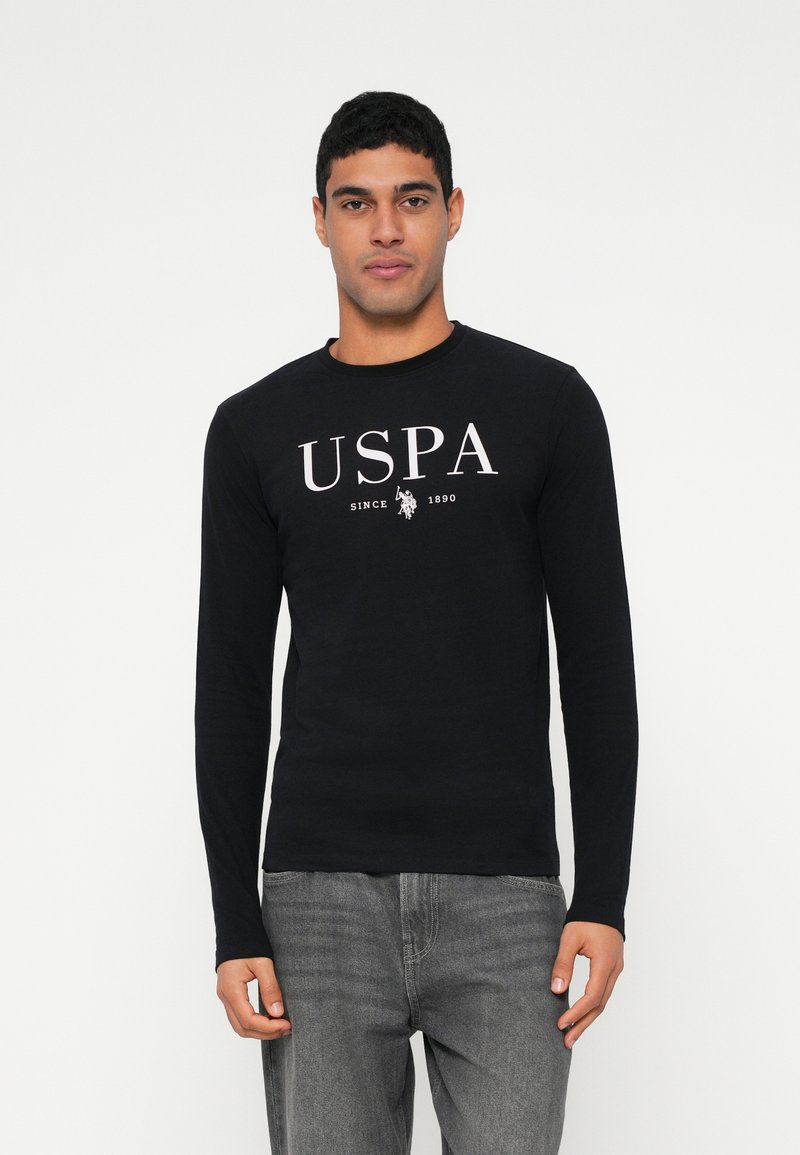 U.S. Polo Assn. Longsleeve zwart