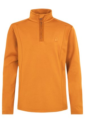 Fleecepullover - caramel yellow