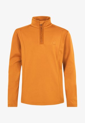 Flisinis džemperis - caramel yellow