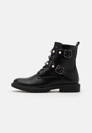 Bottines de cowboy / motard - black