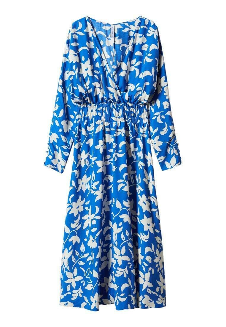 Mango Jurk donkerblauw