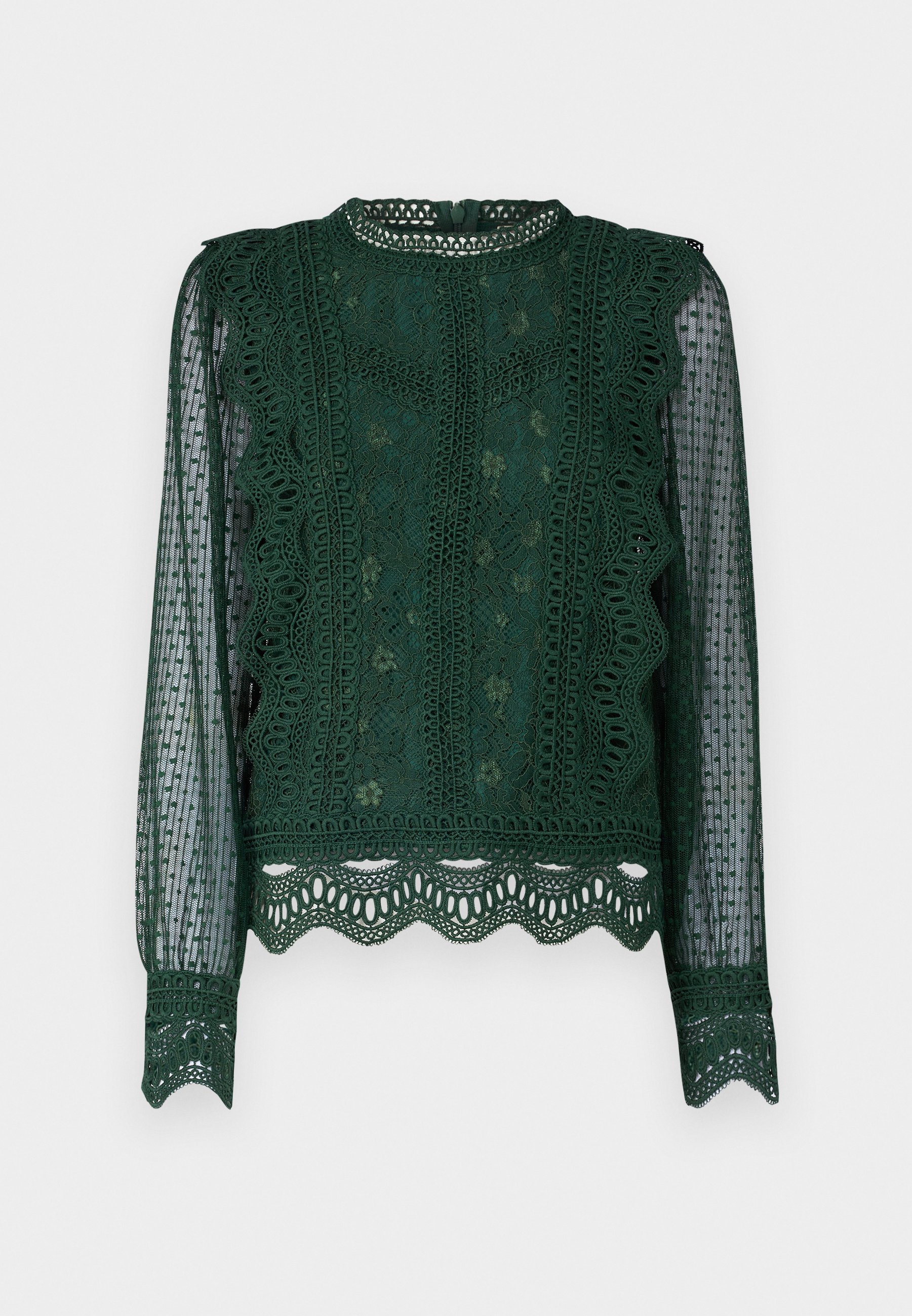 YAS YASSOPHIRA - Blouse - sycamore/dark green - Zalando.co.uk