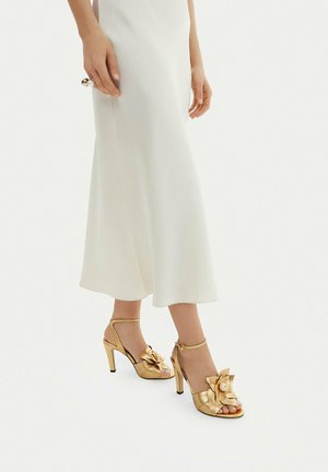 Gino Rossi, High Heel Sandalette - gold-coloured