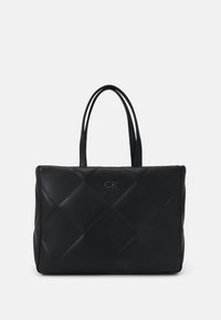 RE-LOCK QUILT TOTE - Torba za nakupovanje - ck black