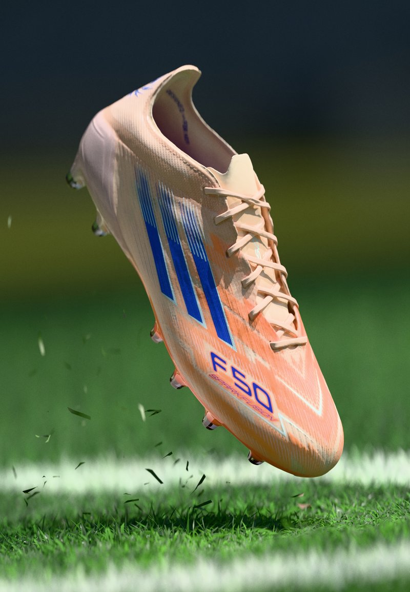 adidas Performance F50 SPARKFUSION ELITE FG/AG - Fotbollsskor till gräs - bliss orange/lucid blue/beam orange