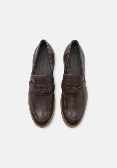 Paul Smith MENS SHOE MONTALCINI - Jalga libistatavad jalanõud - dark brown