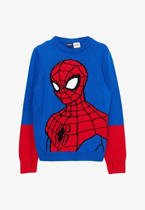 CREW NECK SPIDERMAN LONG SLEEVE - Jumper - blue