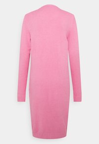 VILA VIRIL LONG CARDIGAN - Casaco de malha - wild rose