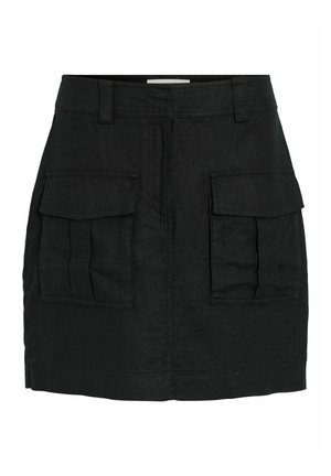 Rouge Edit, MINIROCK HIGH WAIST - sukňa v tvare A - meteorite