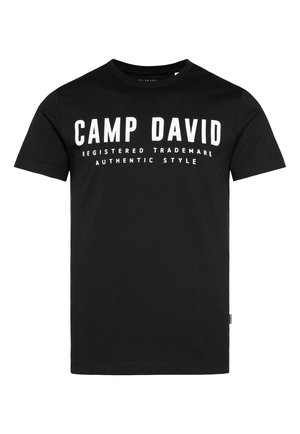Camp David, LOGO - T-shirt print - black
