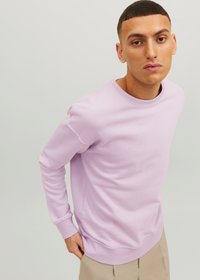 Jack & Jones JJESTAR CREW NECK - Felpa - orchid petal