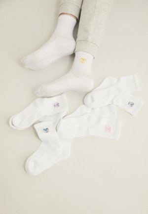 UNISEX 5 PACK - Socken - white