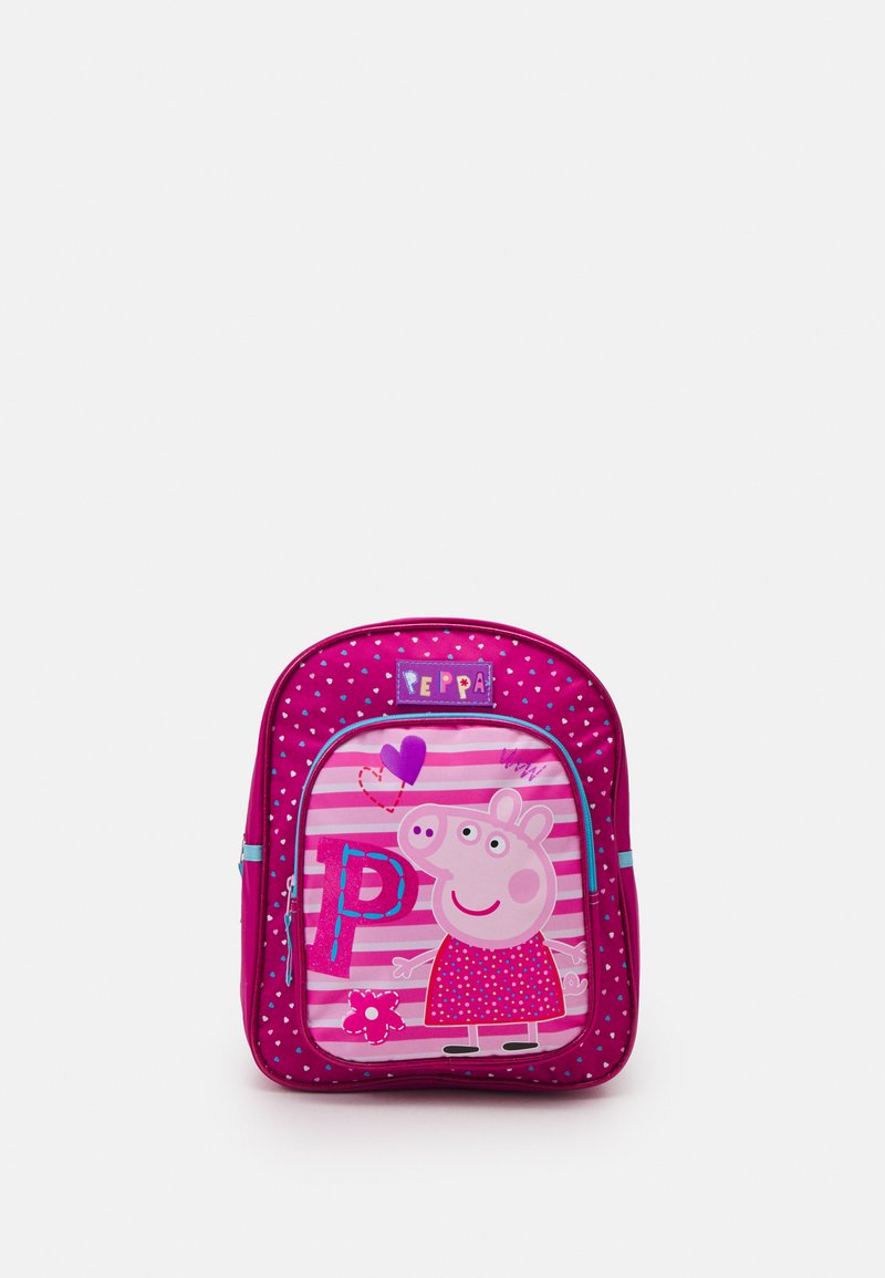 Kidzroom BACKPACK PEPPA PIG BE HAPPY - Ryggsekk - fuchsia