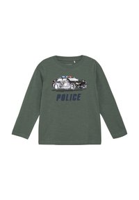 Minymo Langarmshirt - dark forest