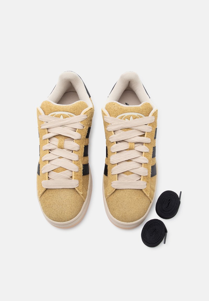 adidas Originals CAMPUS 00S UNISEX - Sneaker low - preloved bronze/core  black/stone khaki/sand - Zalando
