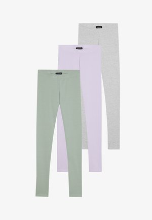 Even&Odd 3 PACK - Retuusid - püksid - lilac/green/light grey marl