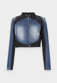 TAROT JACKET WITH CONTRAST OVAL DETAILS - Teksajakk - dark blue/black