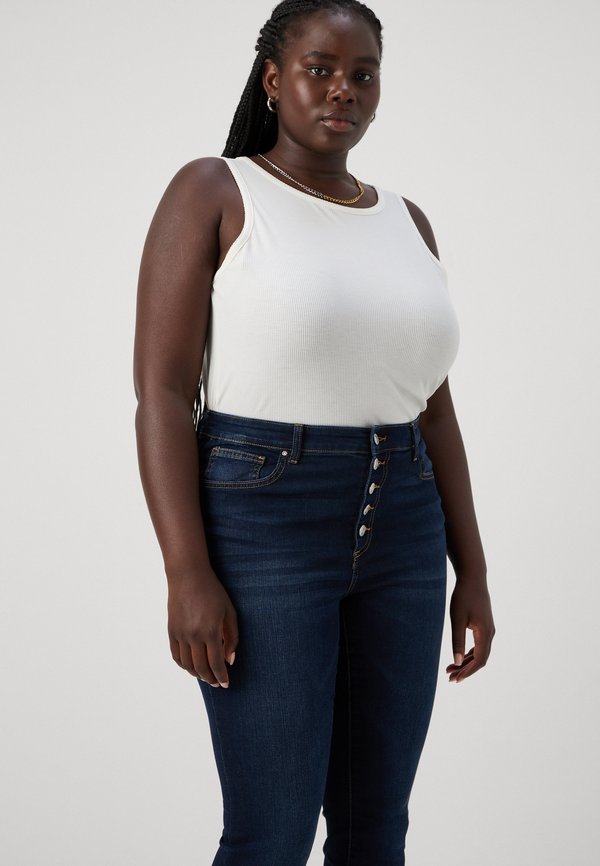 CARHUSH MID BUTTON BOX - Slim fit jeans4