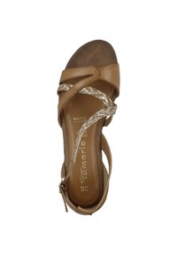 Tamaris Sandals - camel comb