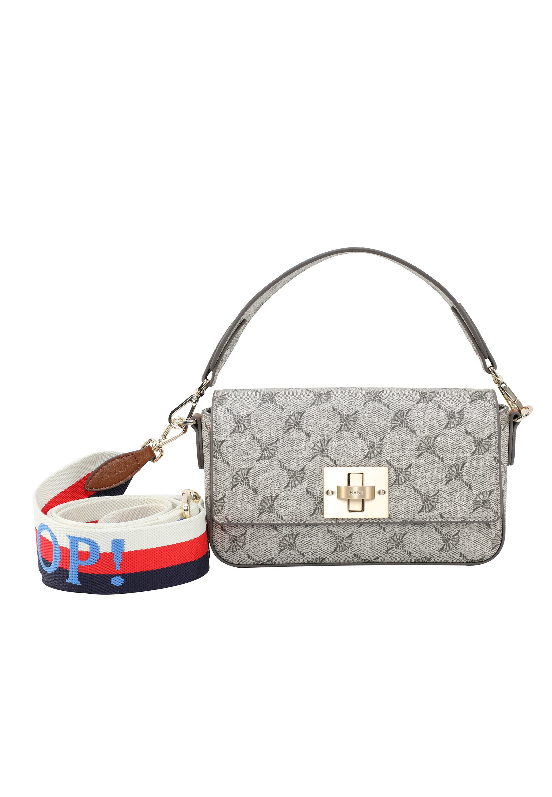 Sac Bandoulière JOOP! Incantato Nell Taille XS - Gris Clair, Polyester Texturé, Neuf Avec Étiquettes