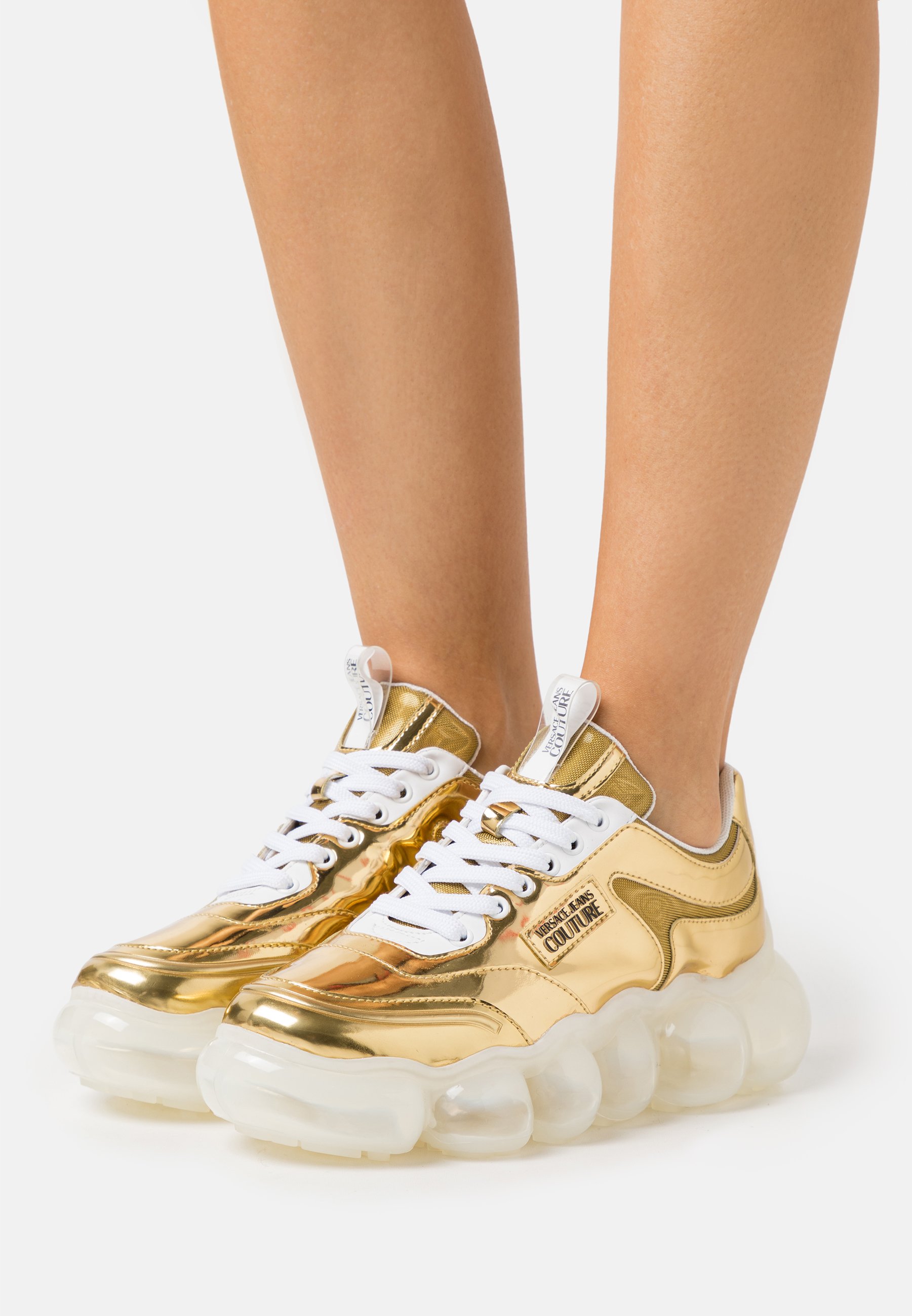 womens versace couture trainers