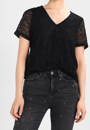 Bluse - black