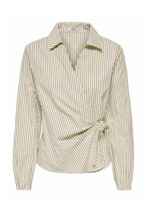 JDY, SHIRT JDYRIKA SHIRT - Blouse - eggnog